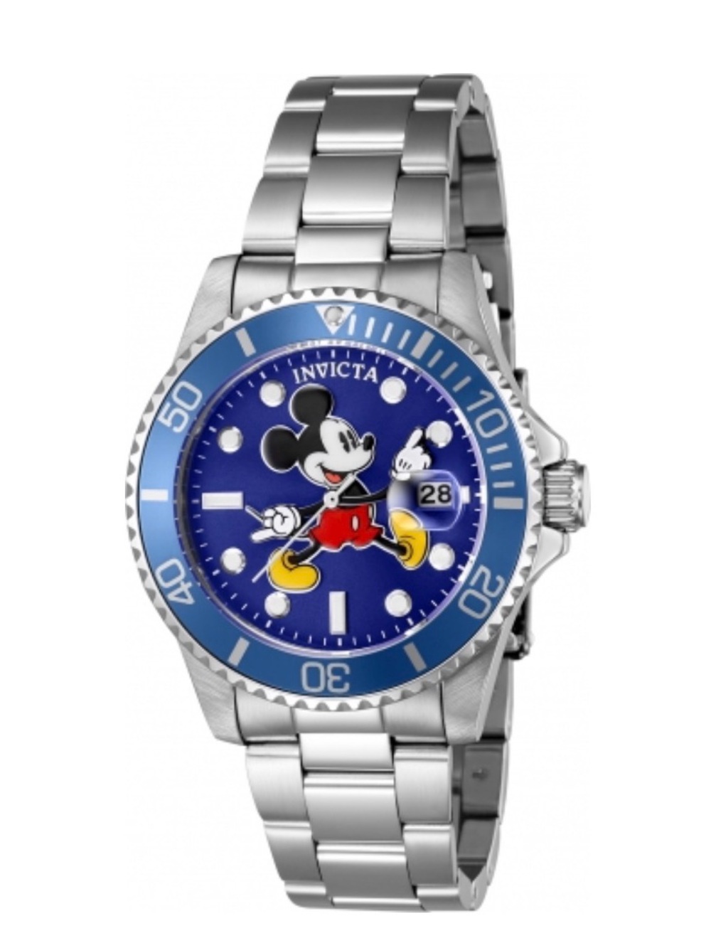 Invicta Disney Limited Edition Mickey Mouse 41189 Blue Dial 40mm Watch